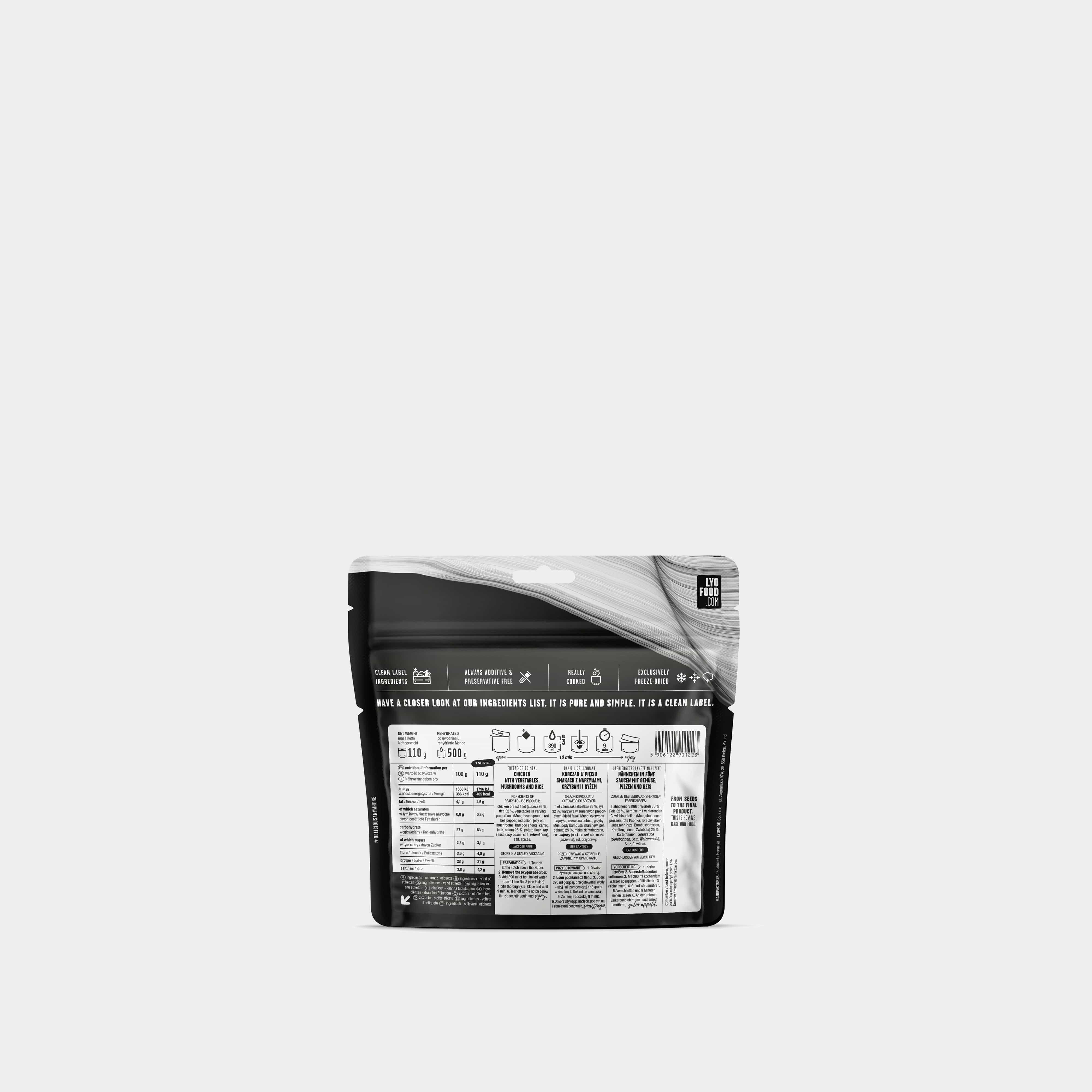 Lyofood Meal Pouch - Image 10